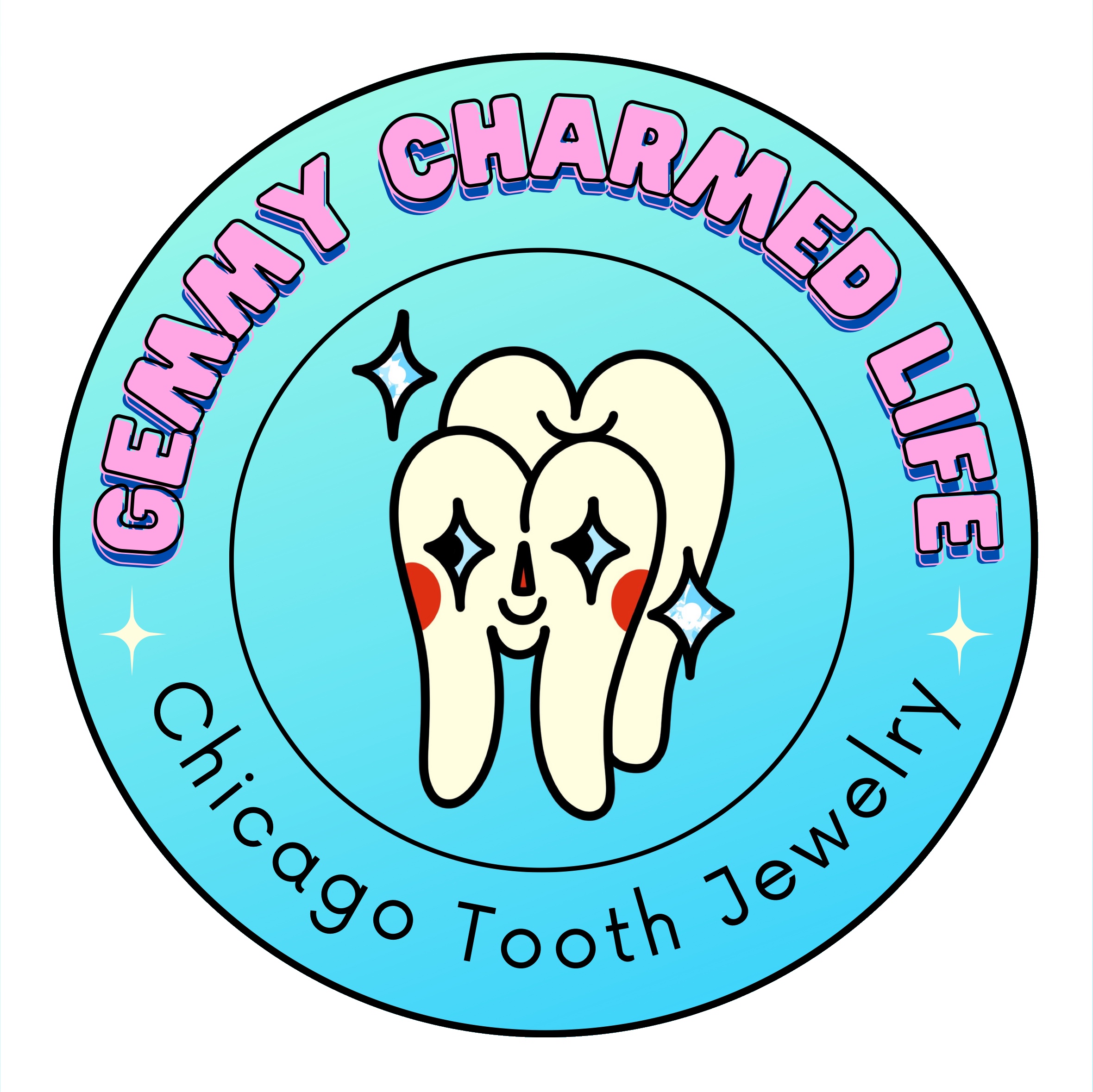 Gemmy Charmed Life Chicago Tooth Jewelry logo